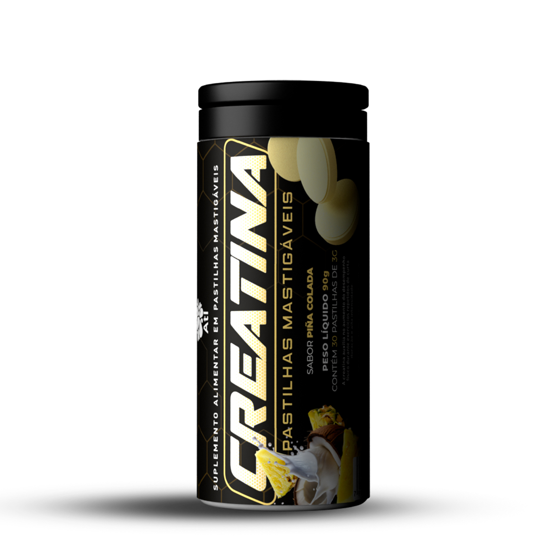 CREATINA MASTIGÁVEL PIÑA COLADA