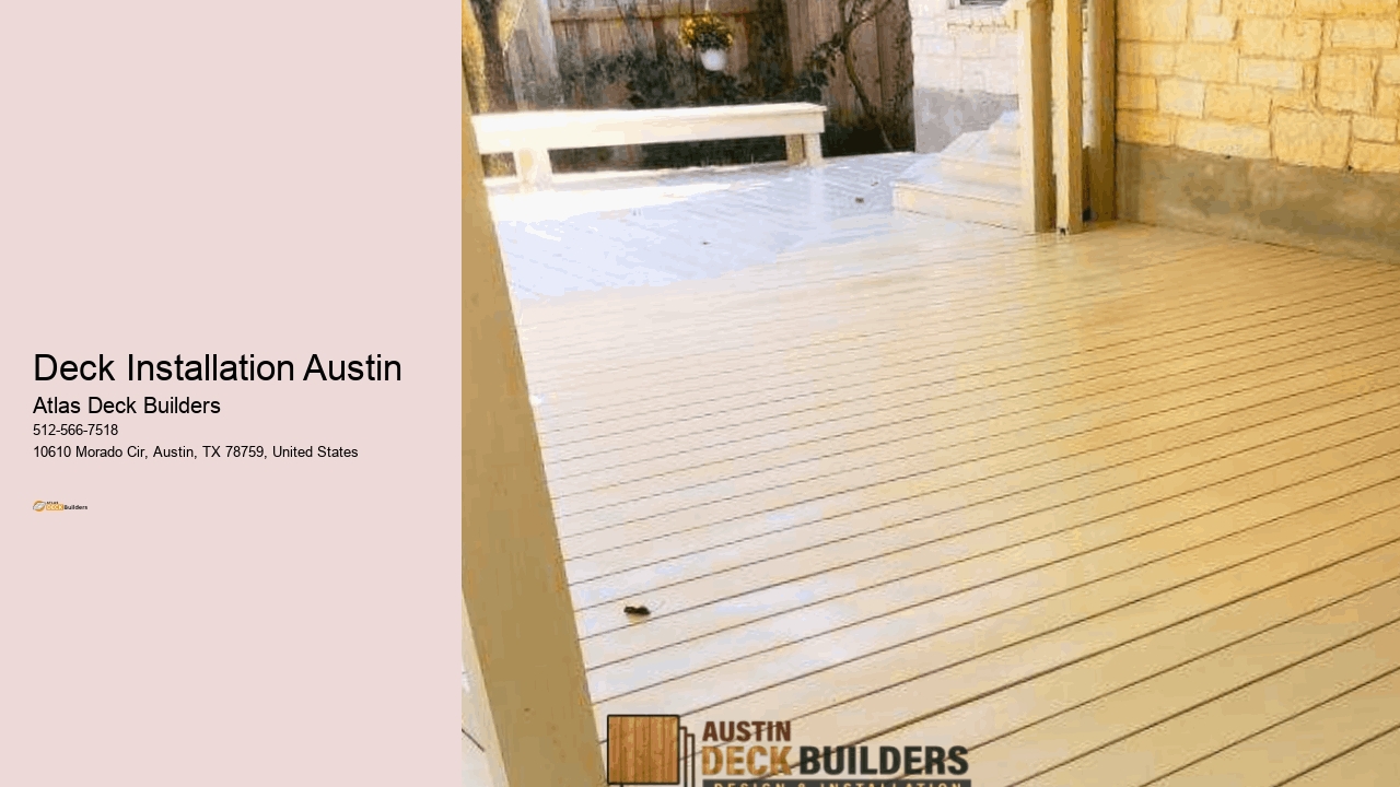 Deck Installation Austin