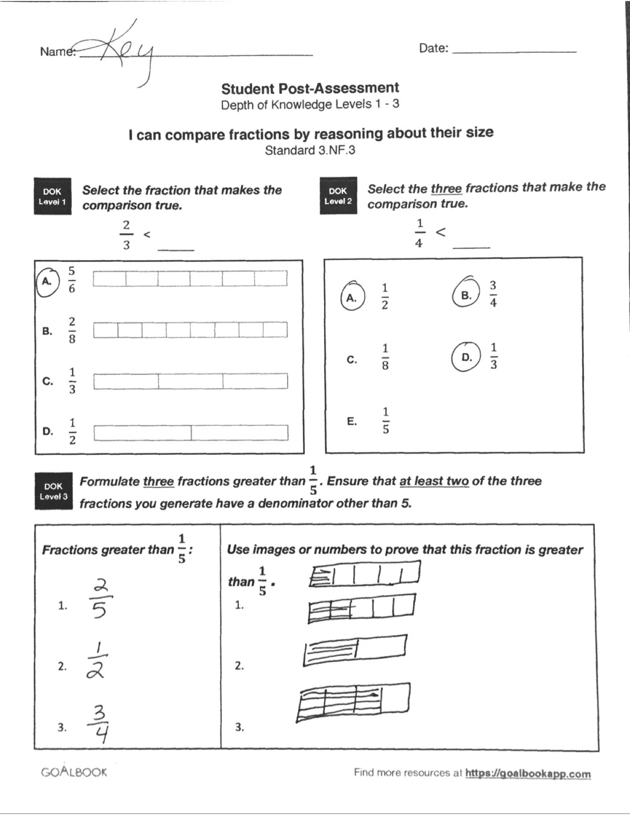 Numerator And Denominator Worksheet - Escolagersonalvesgui
