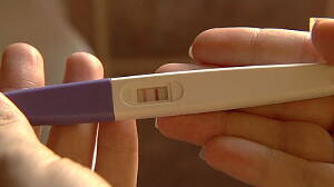 positive pregnancy test