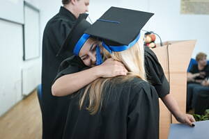 alumnas de una universidad privada