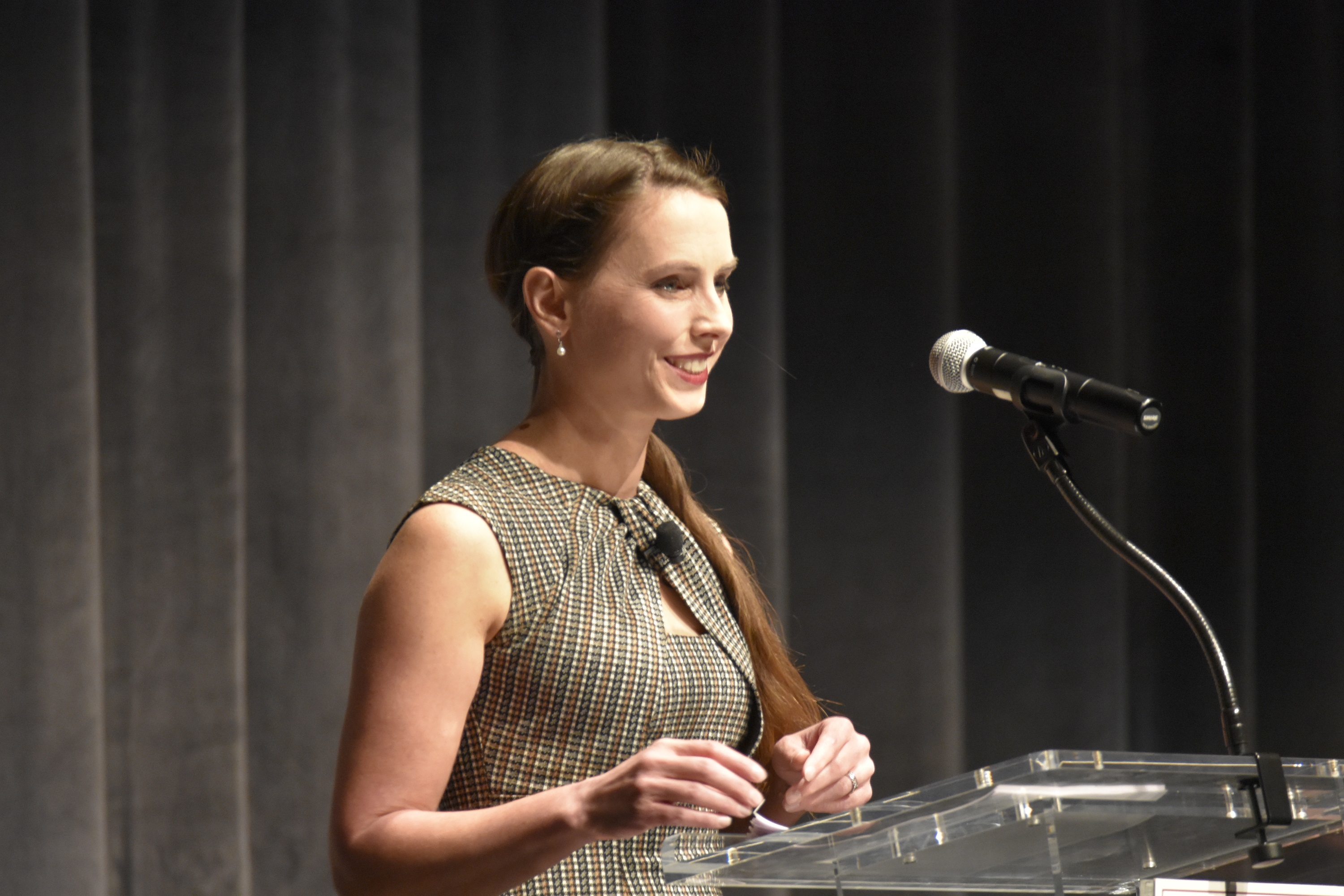 Rachael Denhollander speaks at LHU, shares her story with university ...