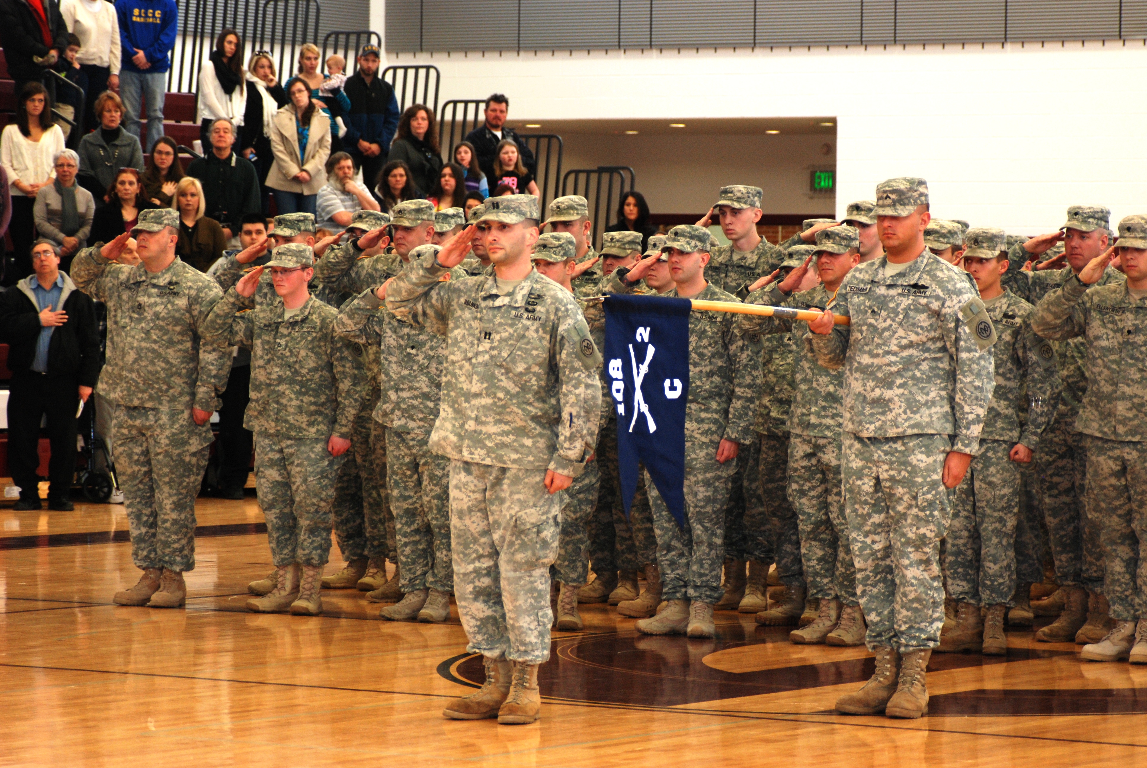 Army Guard Troops Depart for Training Site at Hancock Field Air Guard Base