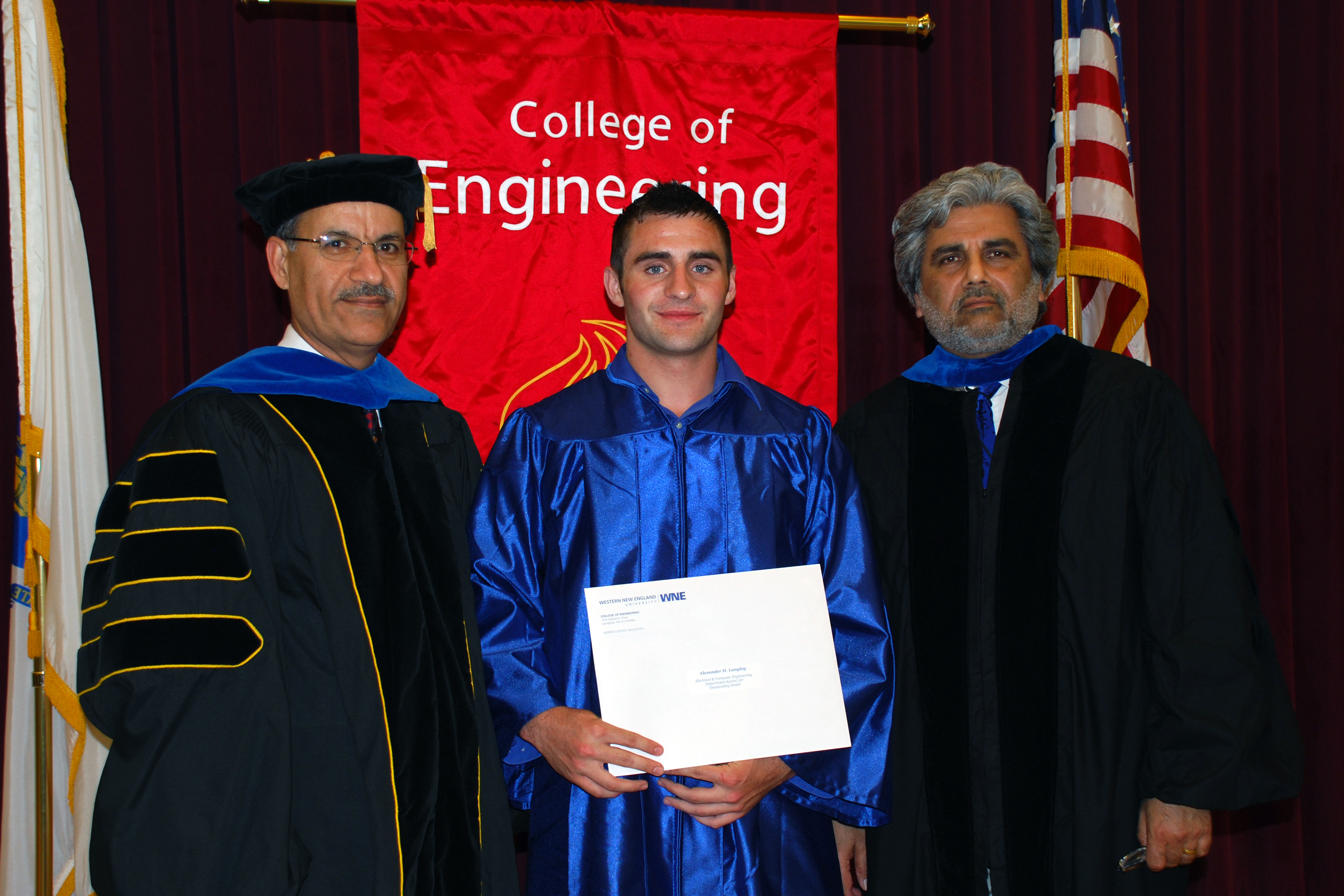 Alexander Langley Honored At Western New England University