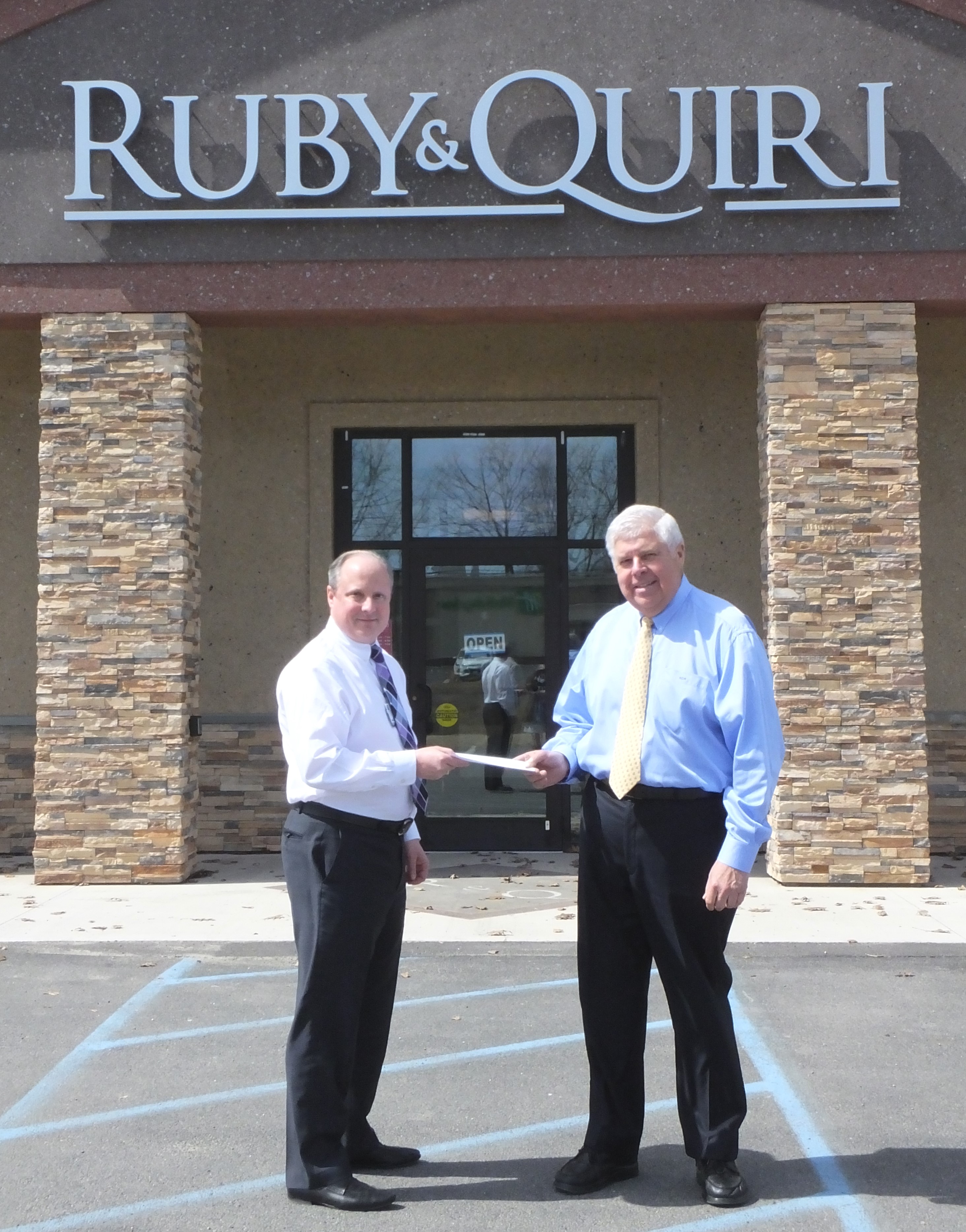 Ruby & Quiri donates to Littauer Foundation, kicking off ...