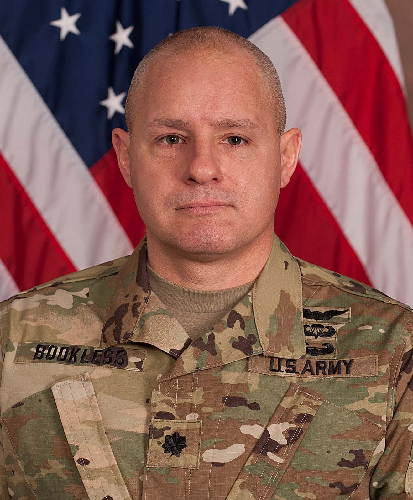 NY National Guard Lt. Col. Todd Bookless, A Greenwhich resident, takes ...