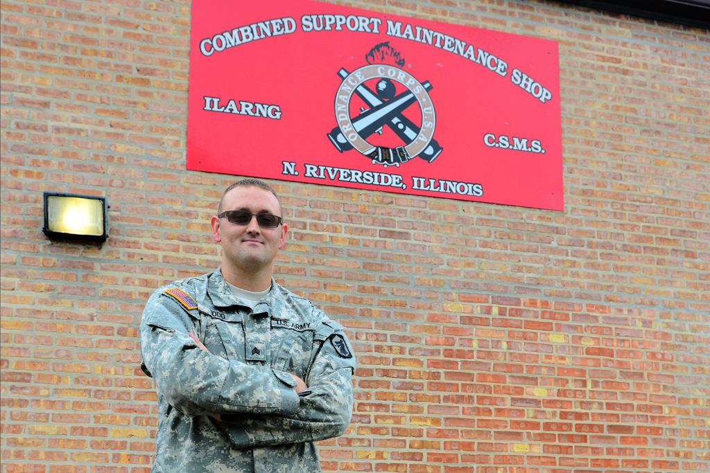 North Riverside Armory Illinois Guard Soldier's Invention to Save Army Hundreds of Thousands ...