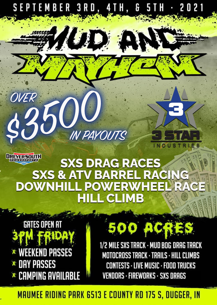 Mud and Mayhem at Maumee Riding Park ft. Chase Matthew and Afroman