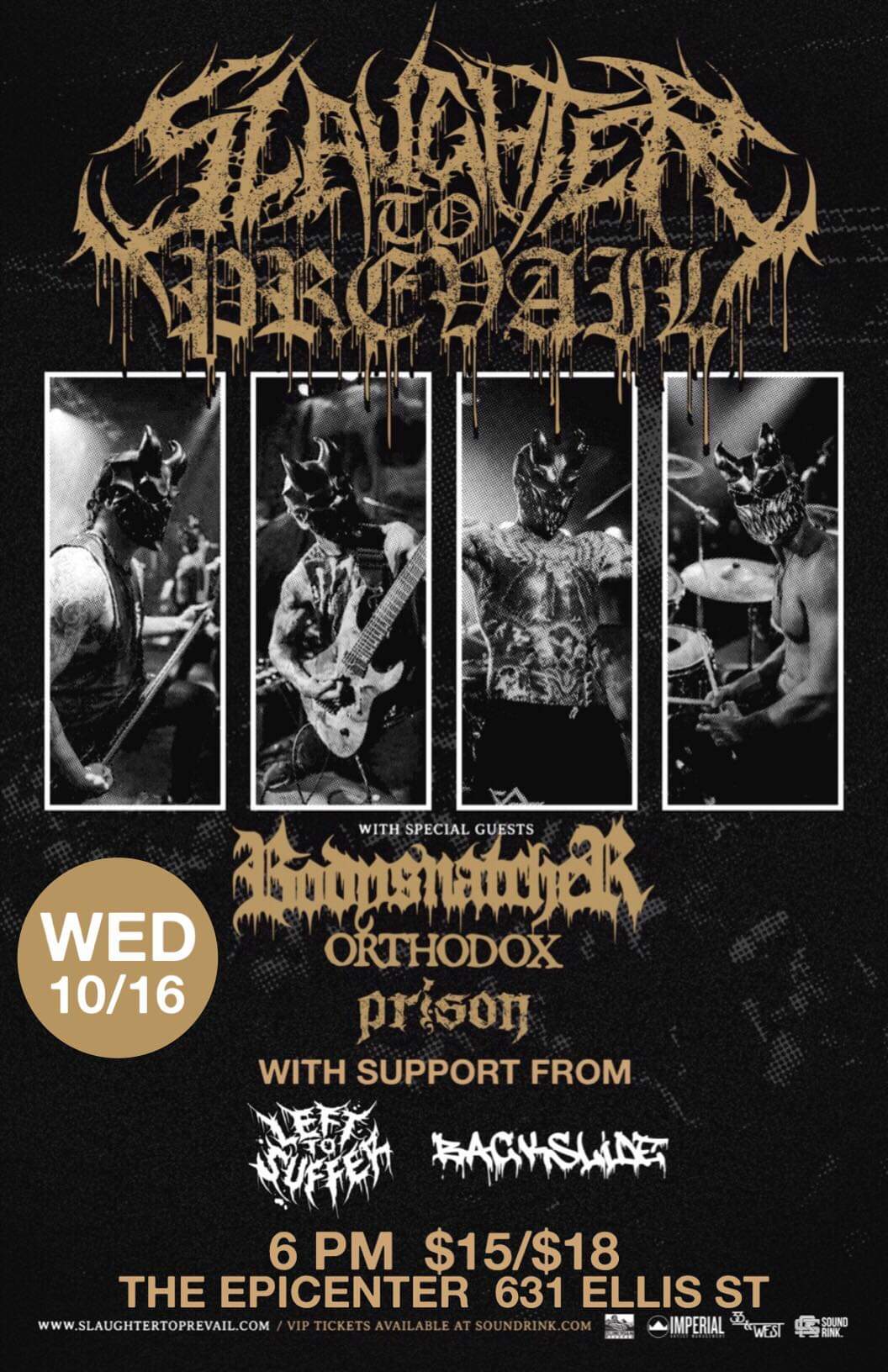 Slaughter To Prevail Buy Tickets in Augusta Ticketbud