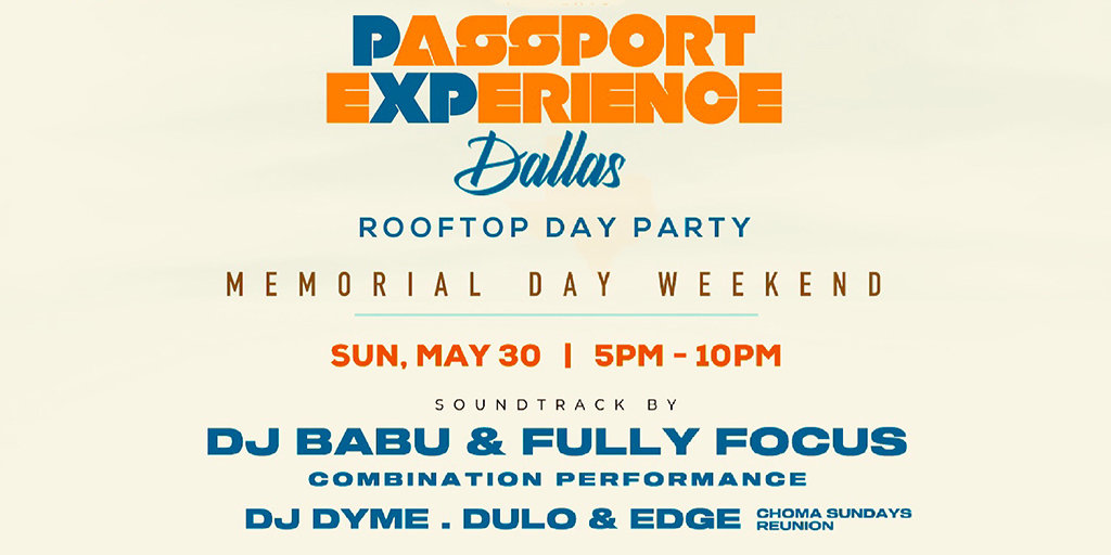 PXP Dallas Rooftop Day Party (Sun) Banner