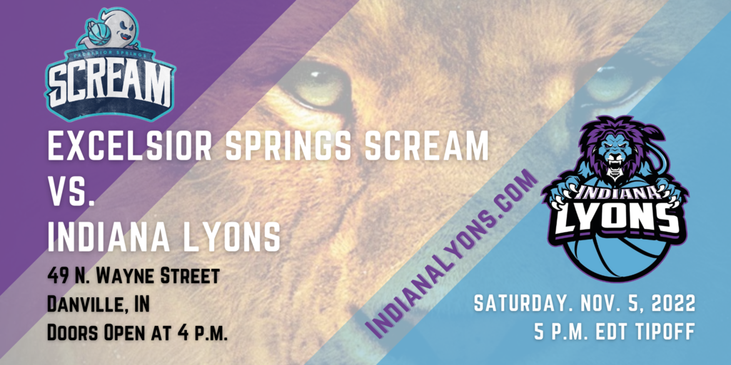 Indiana Lyons vs. Excelsior Springs Scream Banner