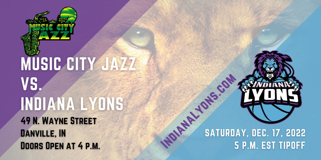 Indiana Lyons vs. Music City Jazz Banner