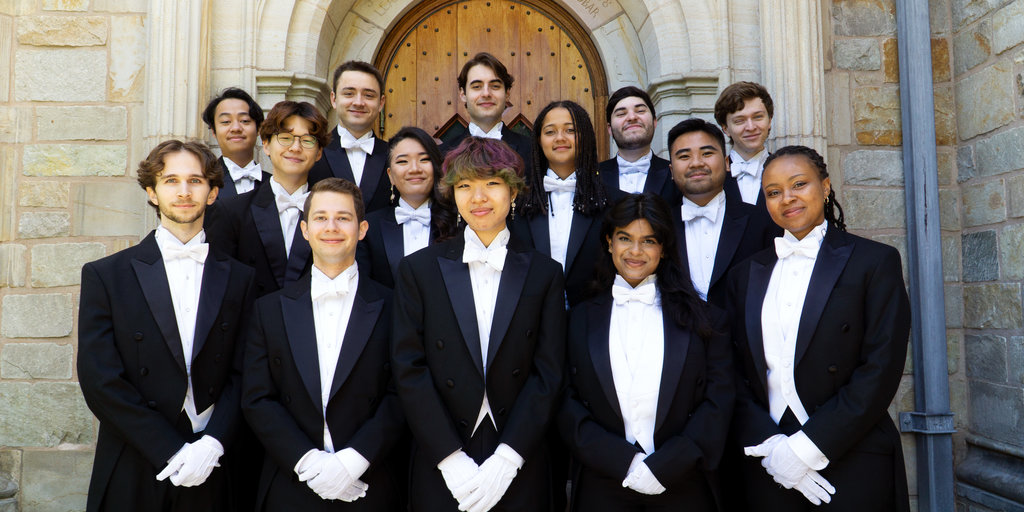 The Yale Whiffenpoofs in Madison, CT | First Congregational Church Banner