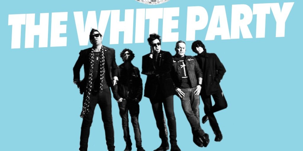 9TH ANNUAL WHITEPARTY** THE BLACKOUTS ** IN CONCERT SAT AUG 26 CADDIES