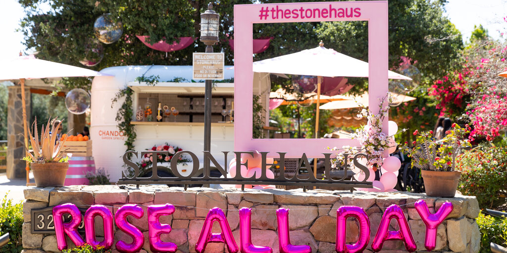 Rosé All Day Banner