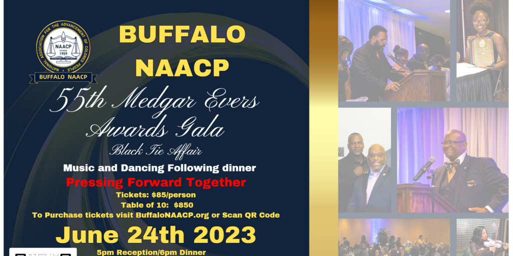 Buffalo NAACP 55th Medgar Evers Awards Gala Banner