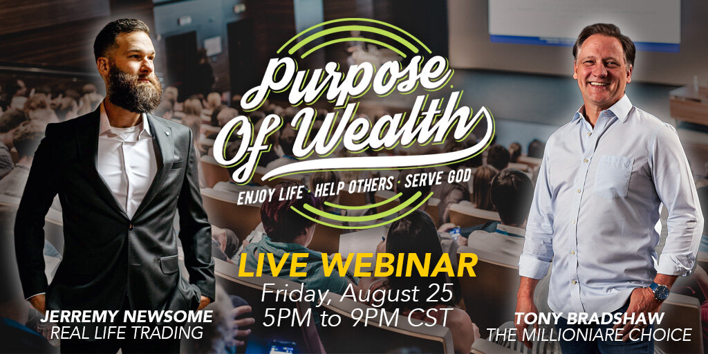 Purpose of Wealth  Banner