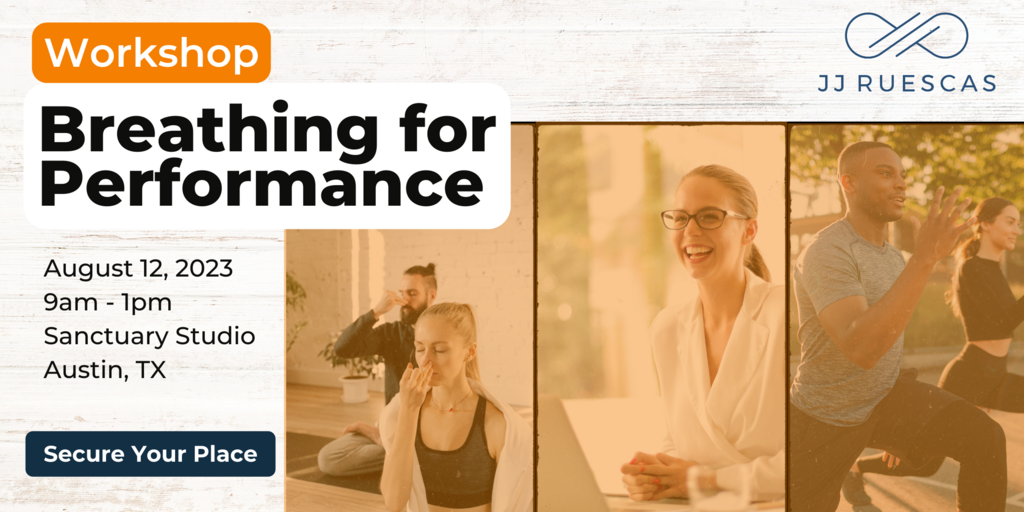 Breathing for Performance - August - Austin, TX Banner