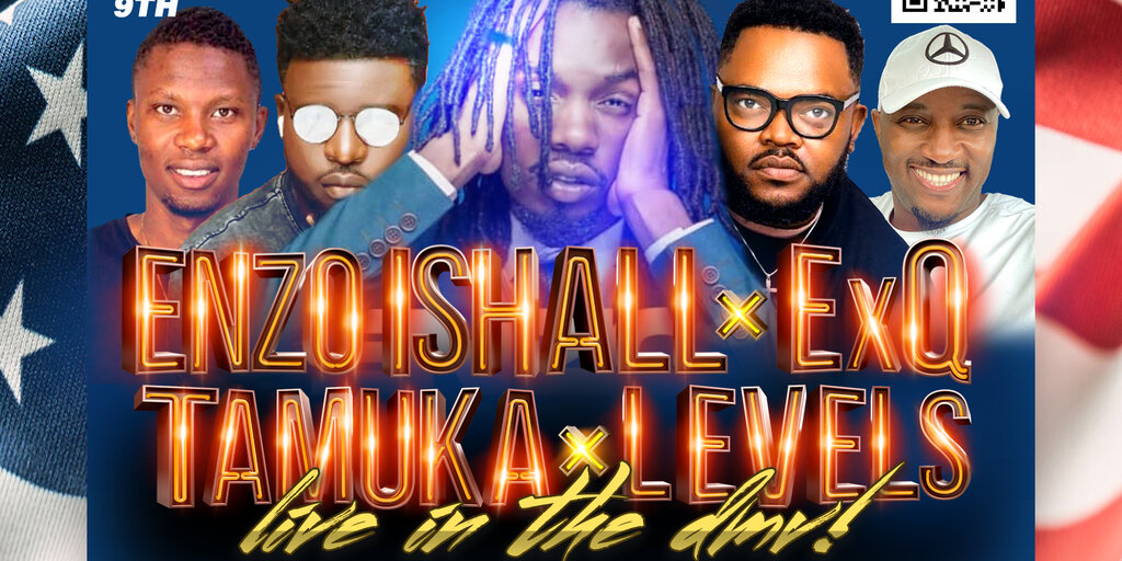 ExQ, Enzo Ishall, DJ Tamuka, and Levels Chillspot Live in Washington DC