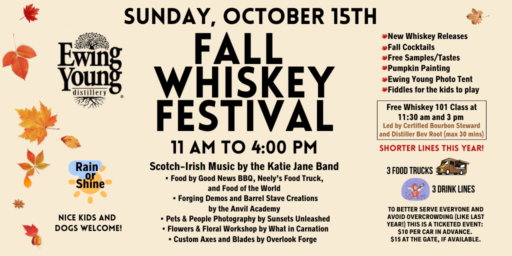 Fall Whiskey Festival Buy Tickets in Newberg Ticketbud
