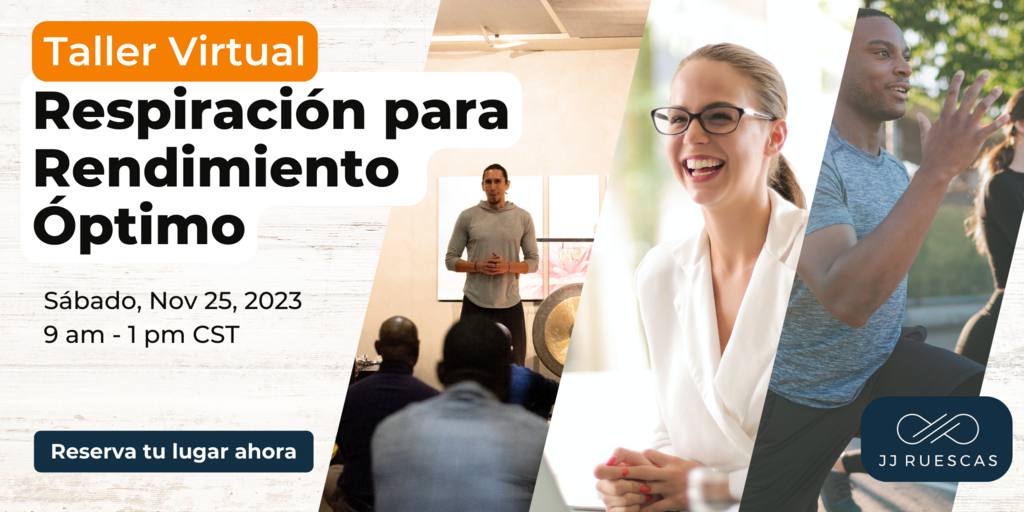 Taller: Respiración para Rendimiento Óptimo - Virtual Banner