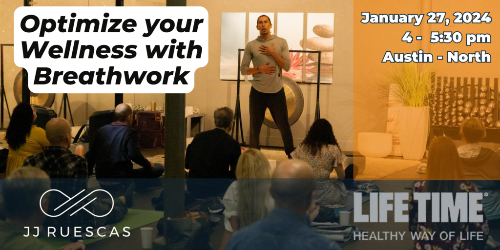 Optimize your Wellness with Breathwork - Jan, 2024 Banner