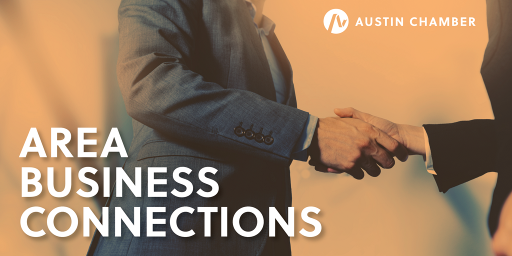 January Area Business Connections Banner