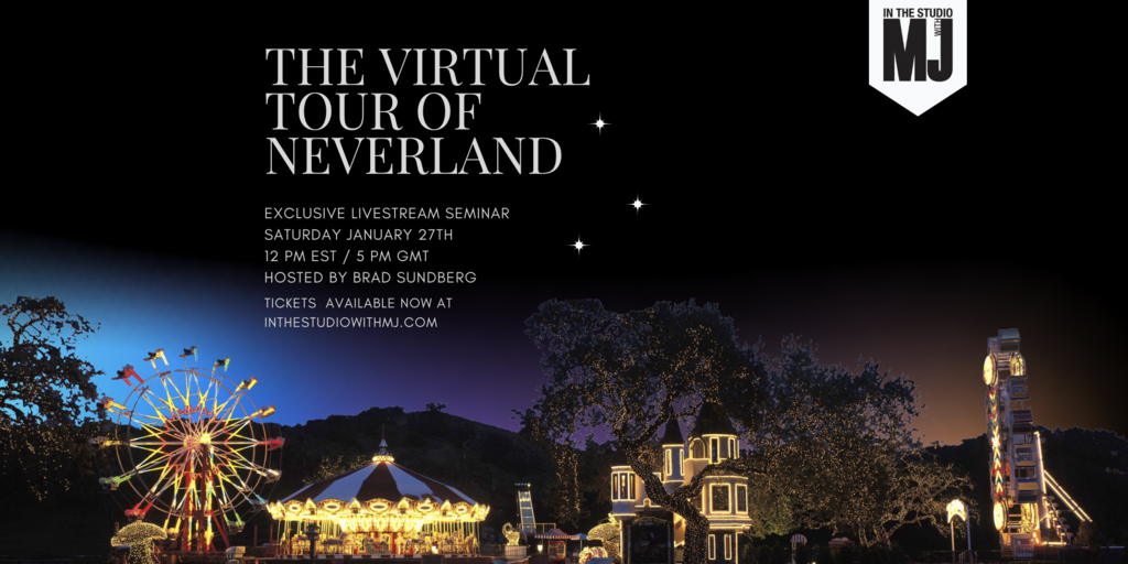 LIVESTREAM Virtual Tour Of Neverland January 27th 2024 Banner