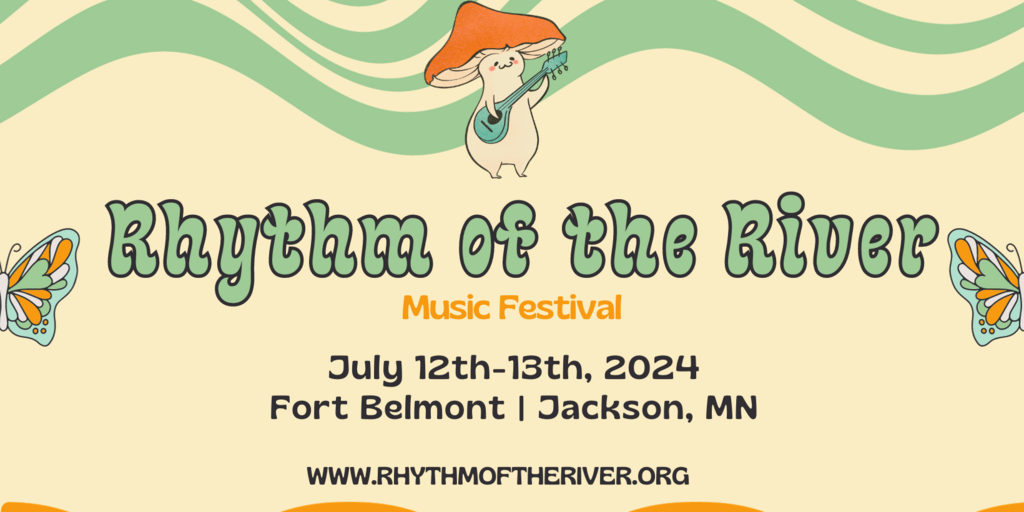 Rhythm of the River Music Festival 2024 Banner