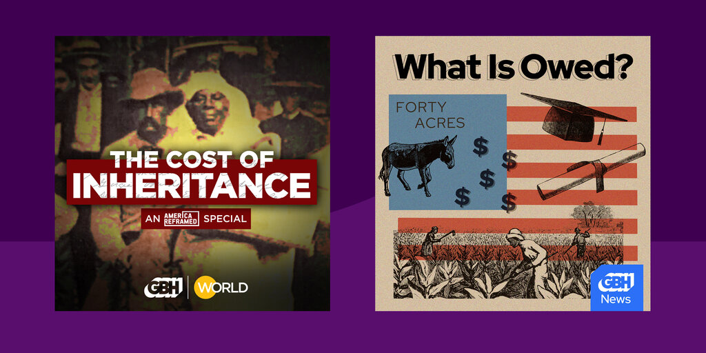 GBH Presents: Reckoning + Repair: The Cost of Inheritance & What Is Owed? Banner