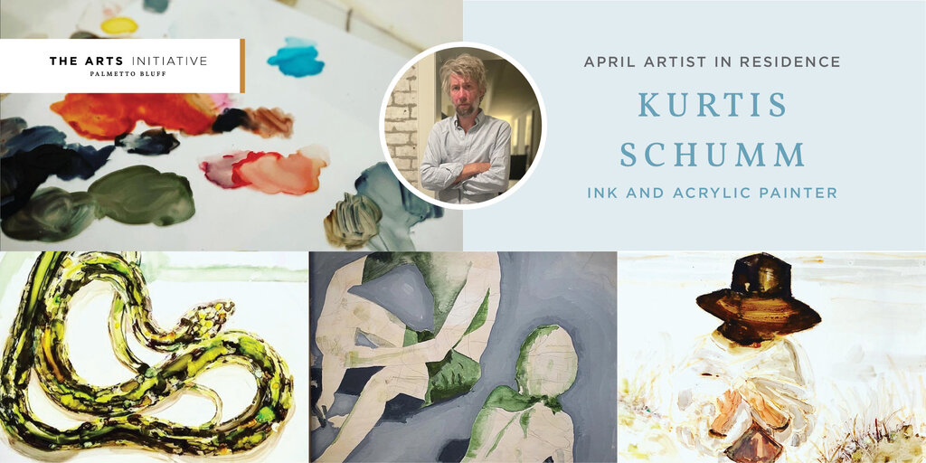 Kurtis Schumm - April Artist in Residence Banner