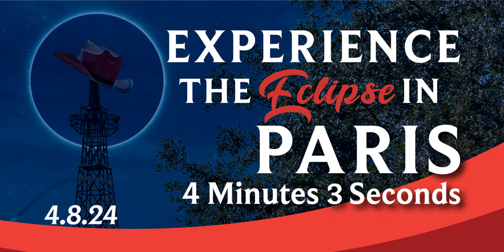 Paris Solar Eclipse Watch Party (Parking) Banner