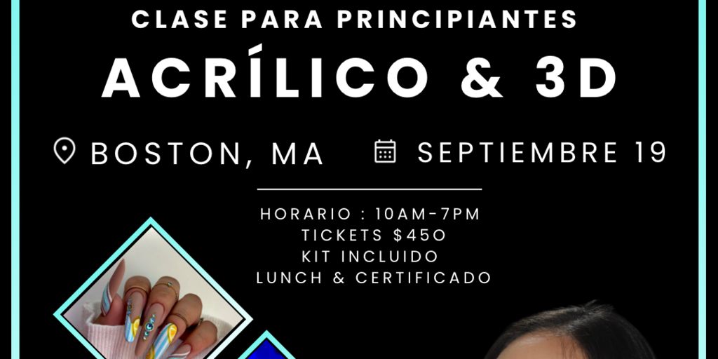 ACRÍLICO BÁSICO & 3D - BOSTON Banner