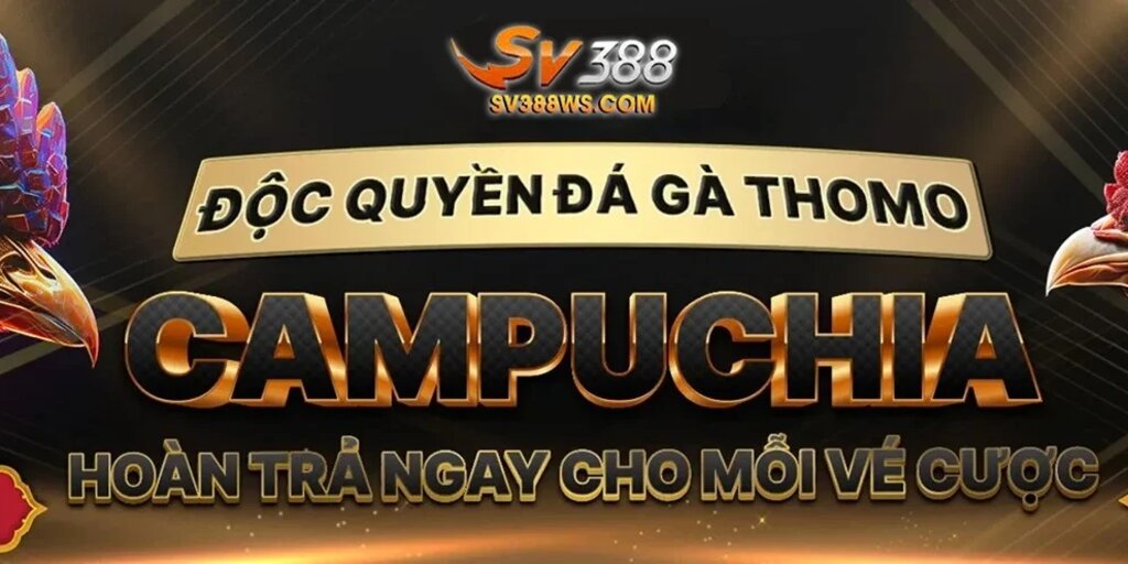 SV388 - LINK VÀO NHÀ CÁI ĐÁ GÀ UY TÍN, XANH CHÍN Banner