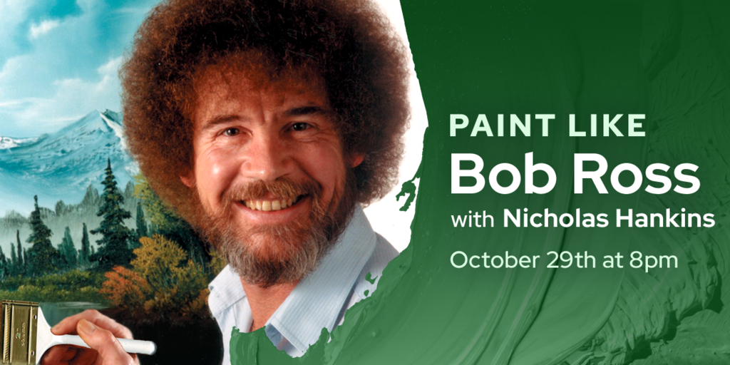 Paint Like Bob Ross with Nicholas Hankins Banner