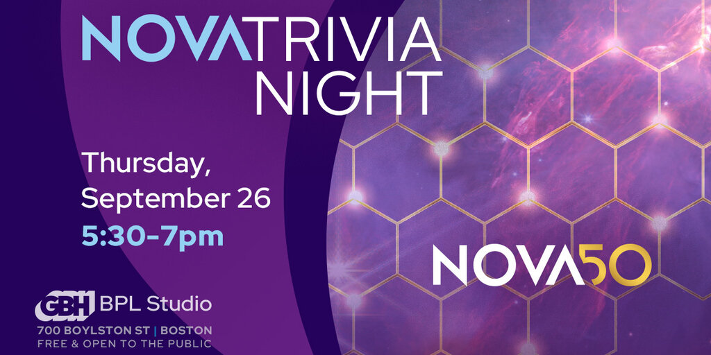NOVA Science Trivia Night Banner