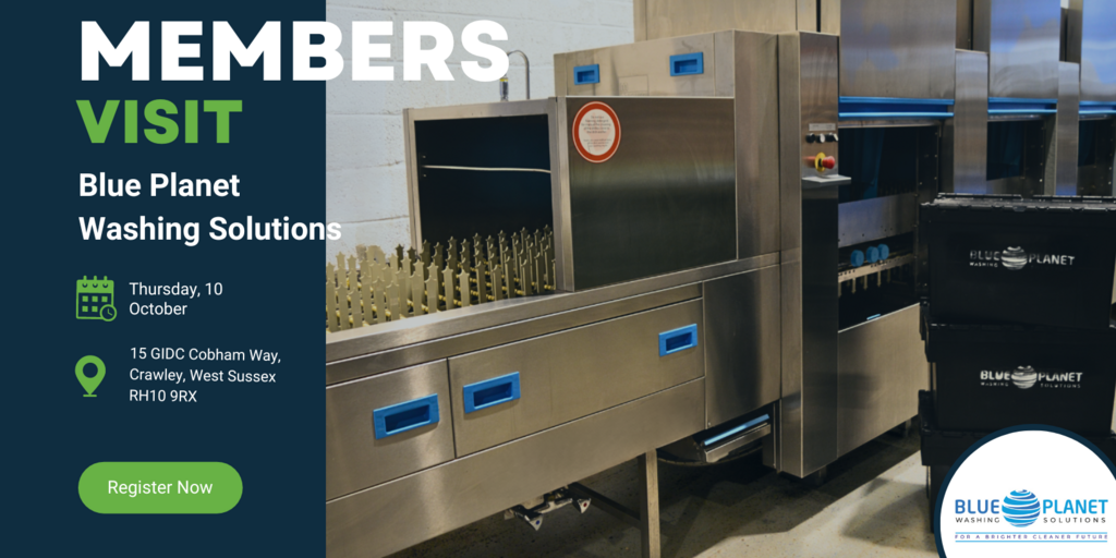 RECOUP Members Site visit to Blue Planet Washing Solutions  Banner