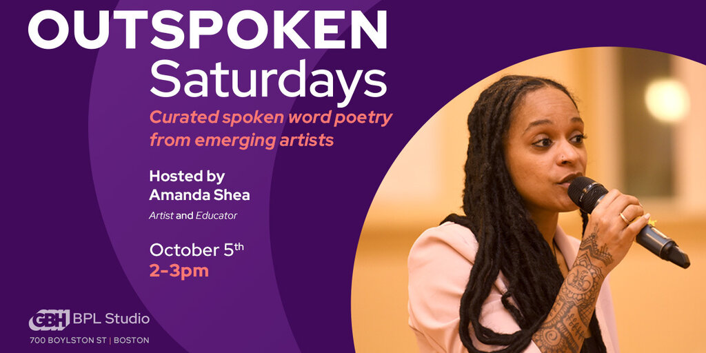 October Outspoken Saturdays Banner