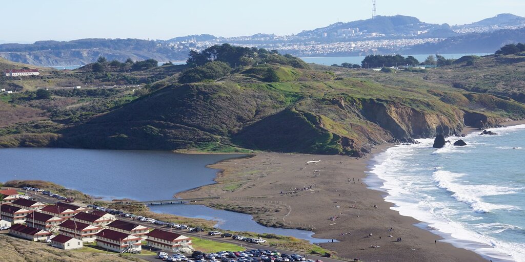 Rodeo Lagoon - Marin Headlands Banner