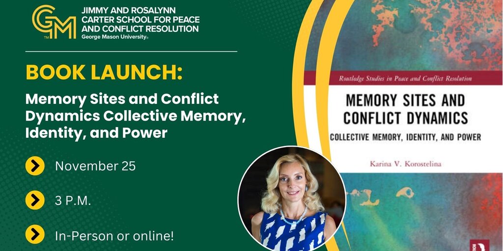 Memory Sites and Conflict Dynamics Collective Memory, Identity, and Power Banner