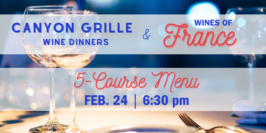 Wines of France 5-Course Dinner Banner