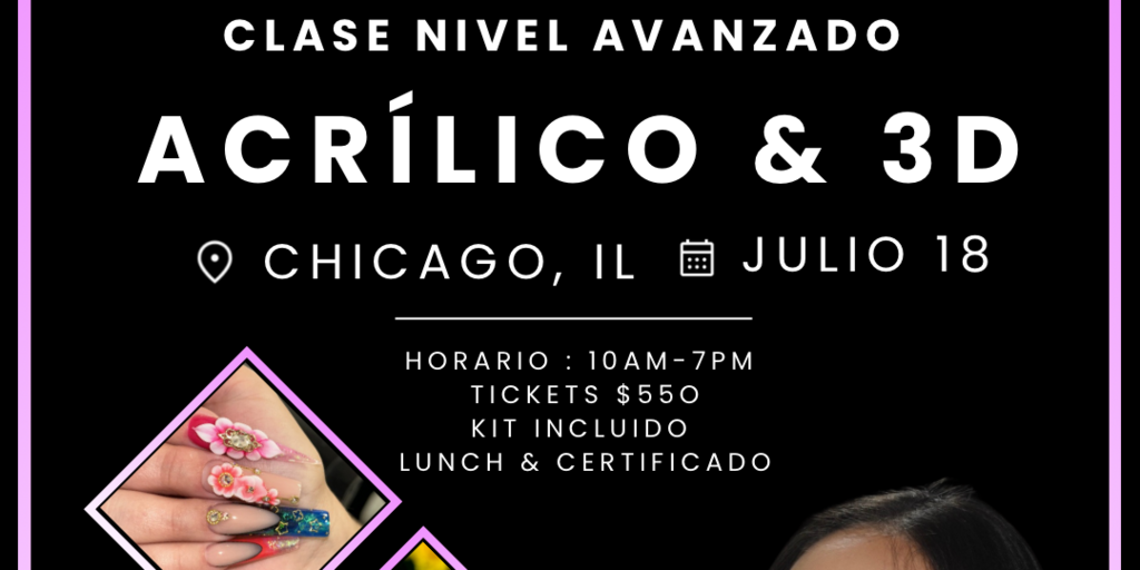 ACRÍLICO AVANZADA - CHICAGO Banner