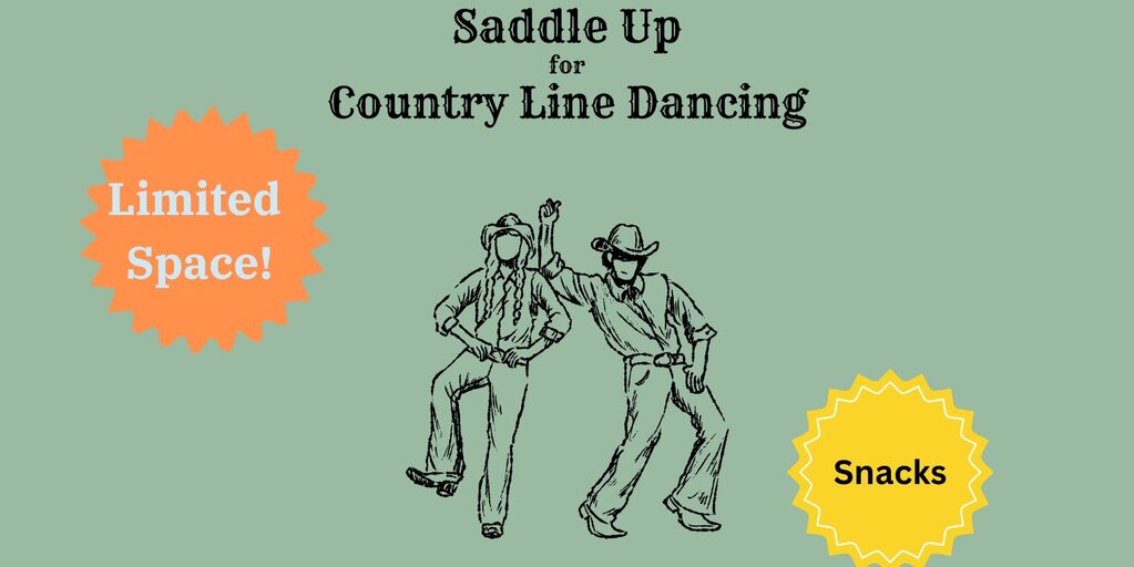 Country Line Dancing Banner