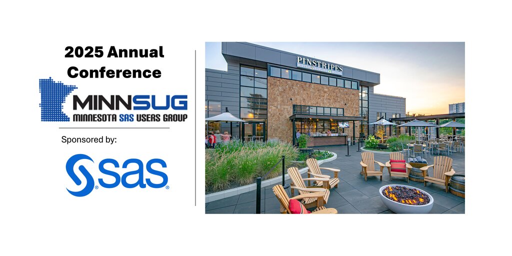 MinnSUG 2025 Annual SAS Conference Banner