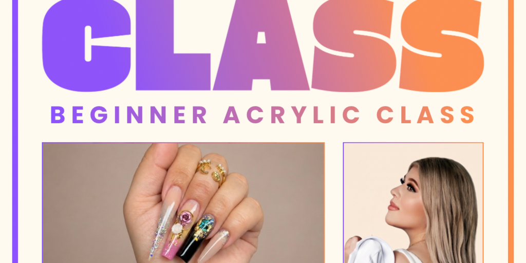 Beginner Acrilyc Class  Banner