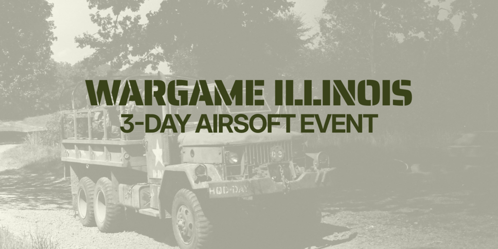 Wargame Illinois: Airsoft Event Banner