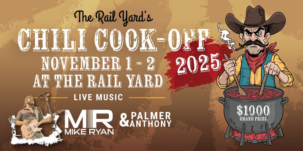 2025 Rail Yard Chili Cook-off Banner