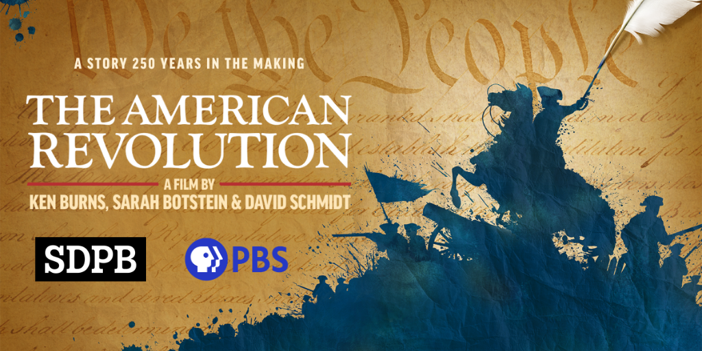 SDPB Presents: The American Revolution - Rapid City Banner