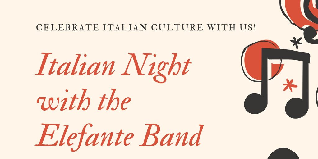 Italian Night 2025 Banner