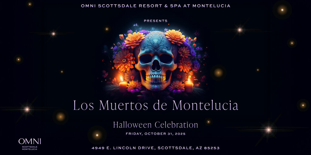 Los Muertos de Montelucia: Halloween Celebration Banner